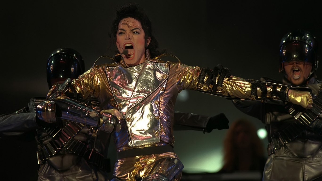 The Great Michael Jackson for 1366 x 768 HDTV resolution