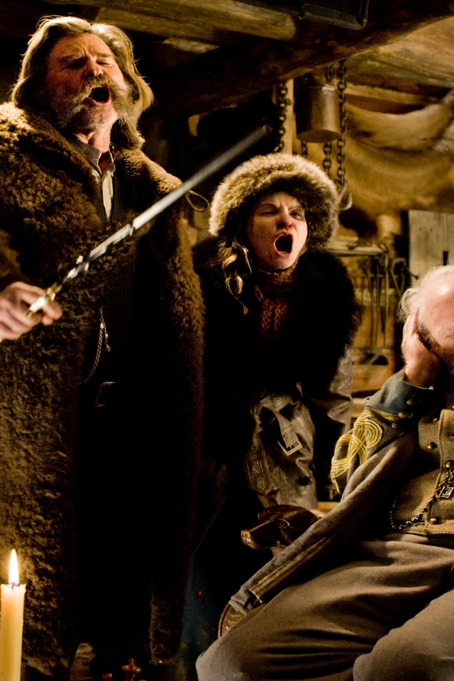 The Hateful Eight Movie Scene for 640 x 960 iPhone 4 resolution