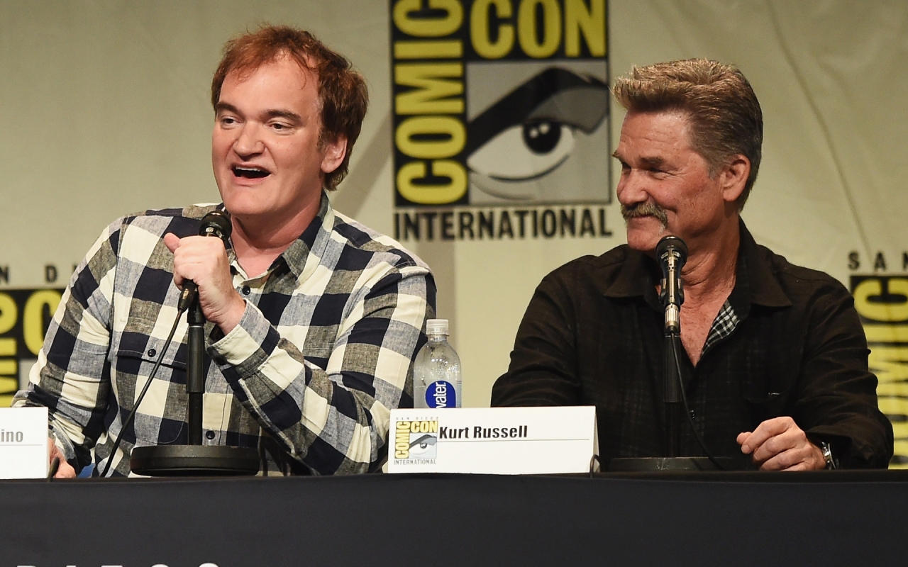 The Hateful Eight Tarantino and Kurt Rusell for 1280 x 800 widescreen resolution