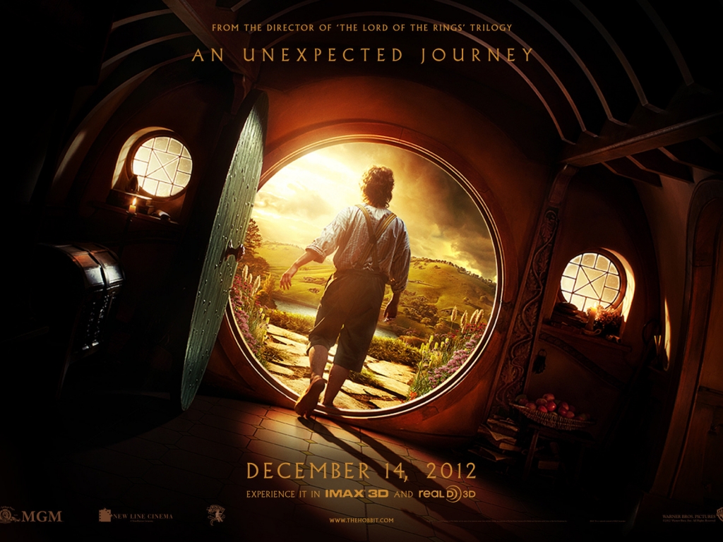 The Hobbit 2012 Movie for 1024 x 768 resolution