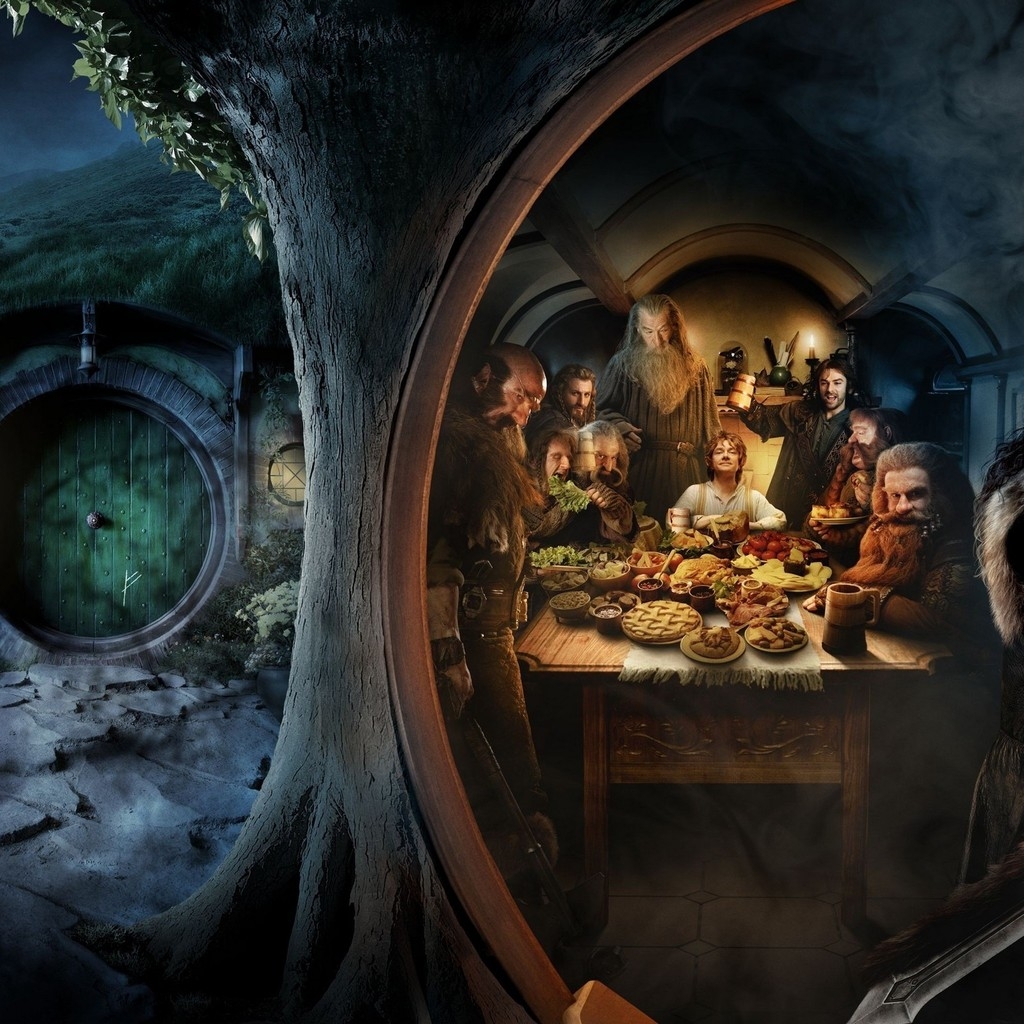The Hobbit an Unexpected Journey 2012 for 1024 x 1024 iPad resolution