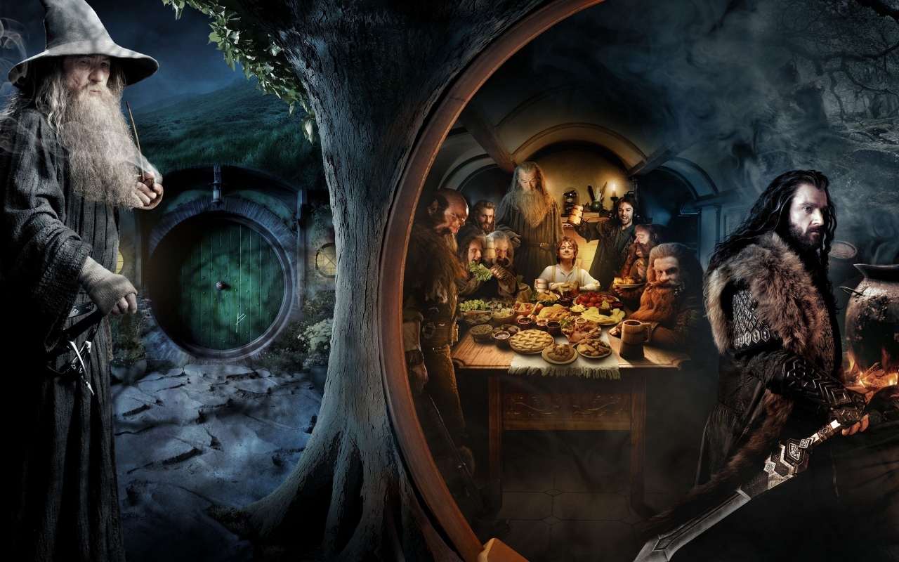 The Hobbit an Unexpected Journey 2012 for 1280 x 800 widescreen resolution