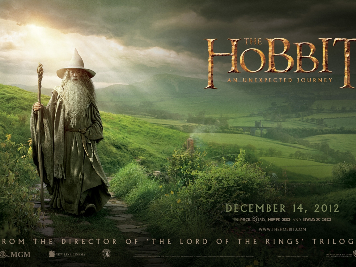The Hobbit Gandalf for 1152 x 864 resolution