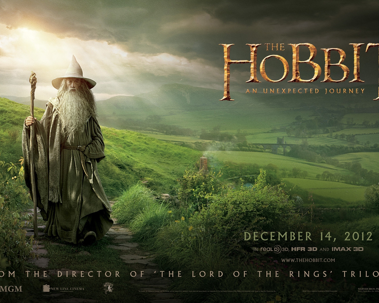 The Hobbit Gandalf for 1280 x 1024 resolution