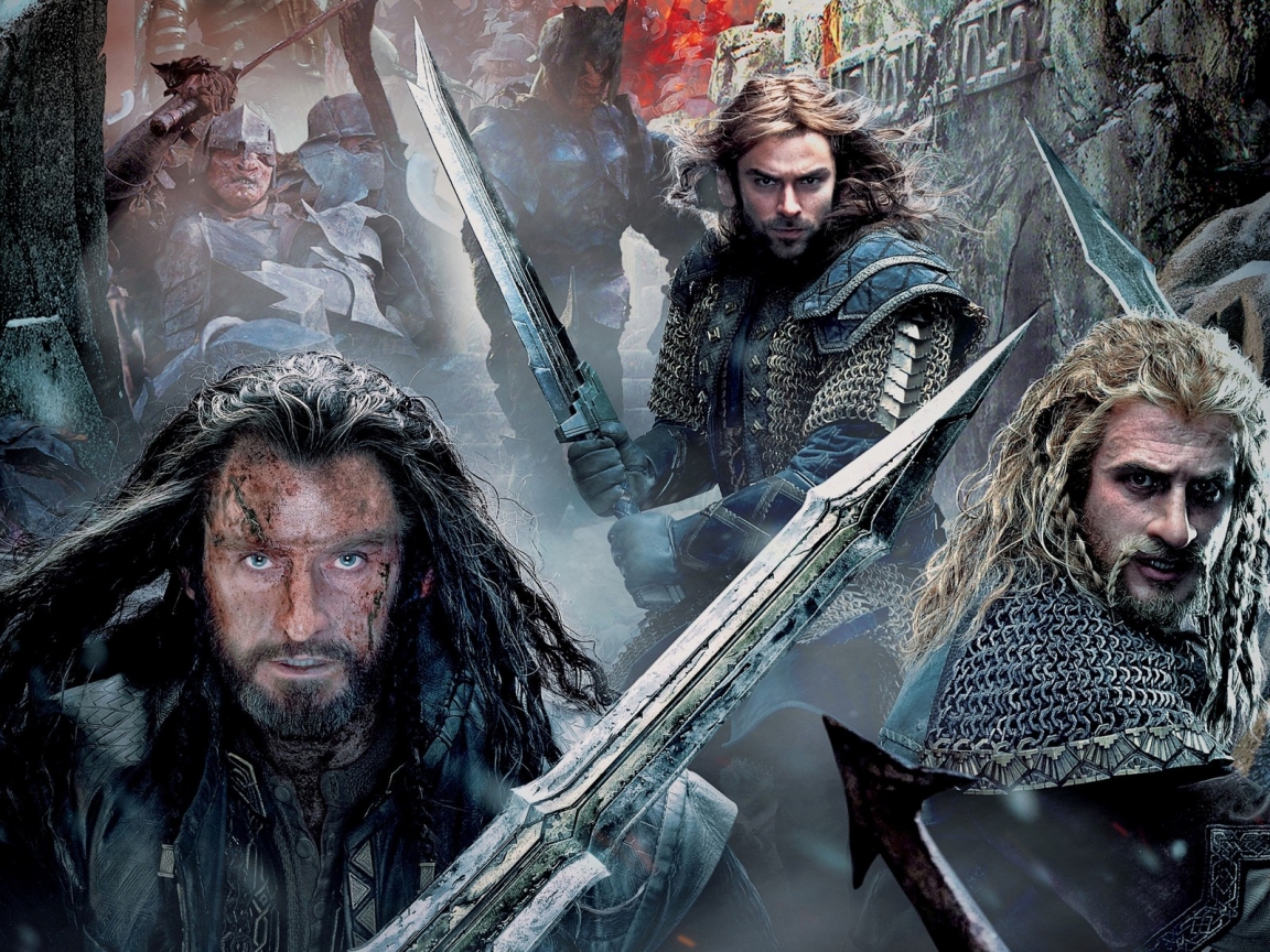 The Hobbit The Battle of the Five Armies Poster for 1152 x 864 resolution