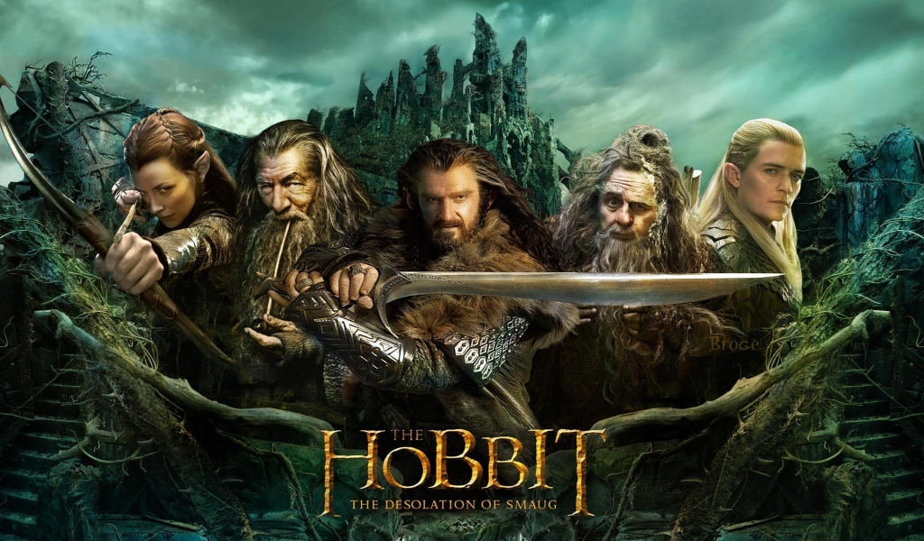  The Hobbit The Desolation of Smaug Poster for 1024 x 600 widescreen resolution