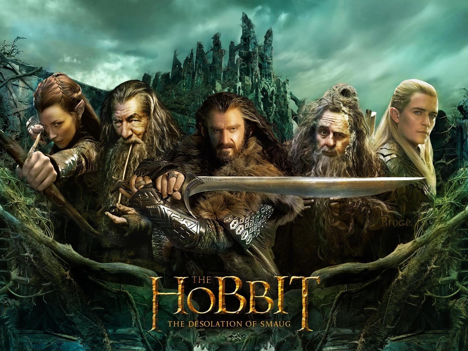  The Hobbit The Desolation of Smaug Poster for 1600 x 1200 resolution