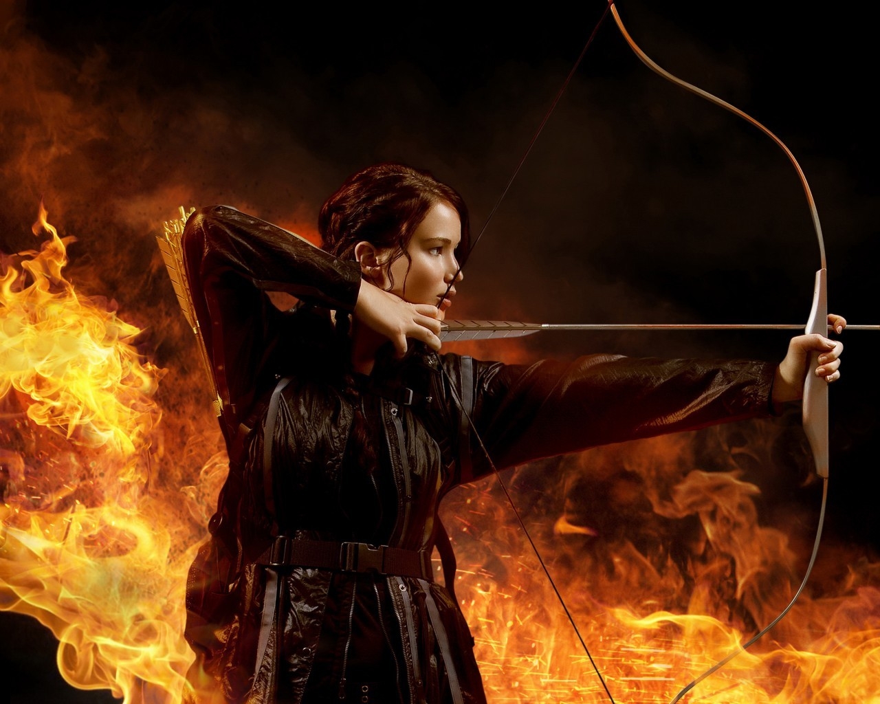 The Hunger Games 2013 for 1280 x 1024 resolution