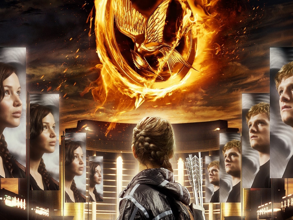 The Hunger Games Poster for 1152 x 864 resolution
