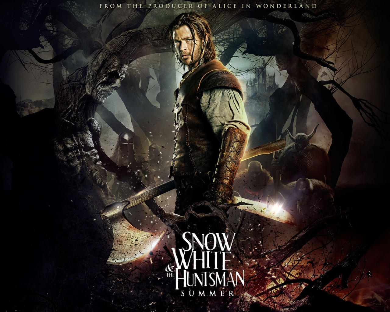The Huntsman in Snow White Movie 2012 for 1280 x 1024 resolution
