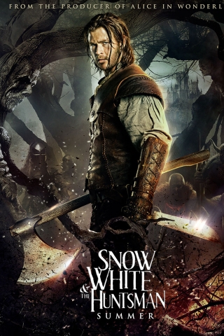 The Huntsman in Snow White Movie 2012 for 320 x 480 iPhone resolution