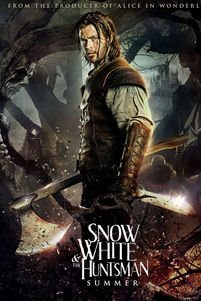 The Huntsman in Snow White Movie 2012 for 640 x 960 iPhone 4 resolution