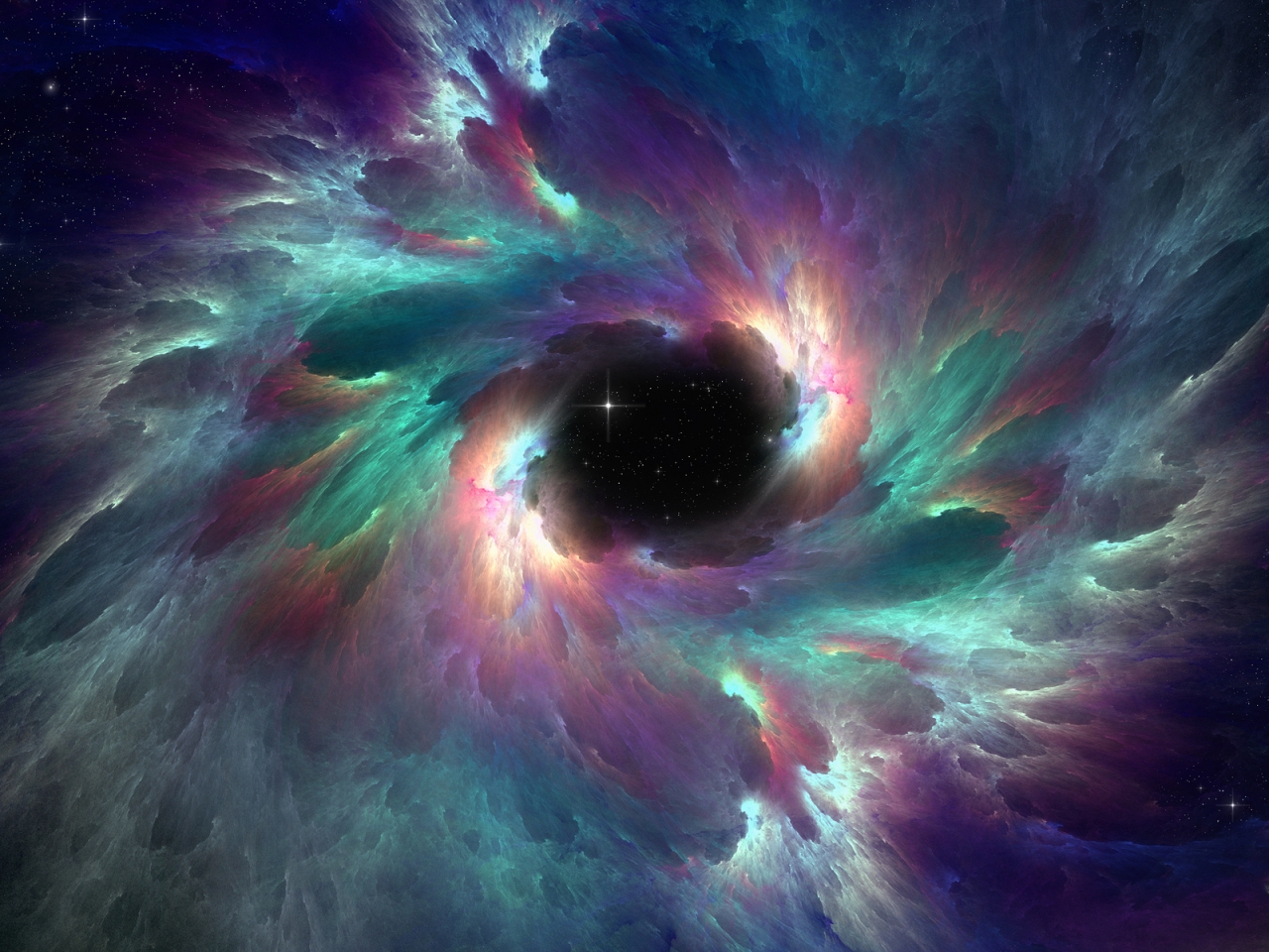 The Iridescent Nebula for 1280 x 960 resolution