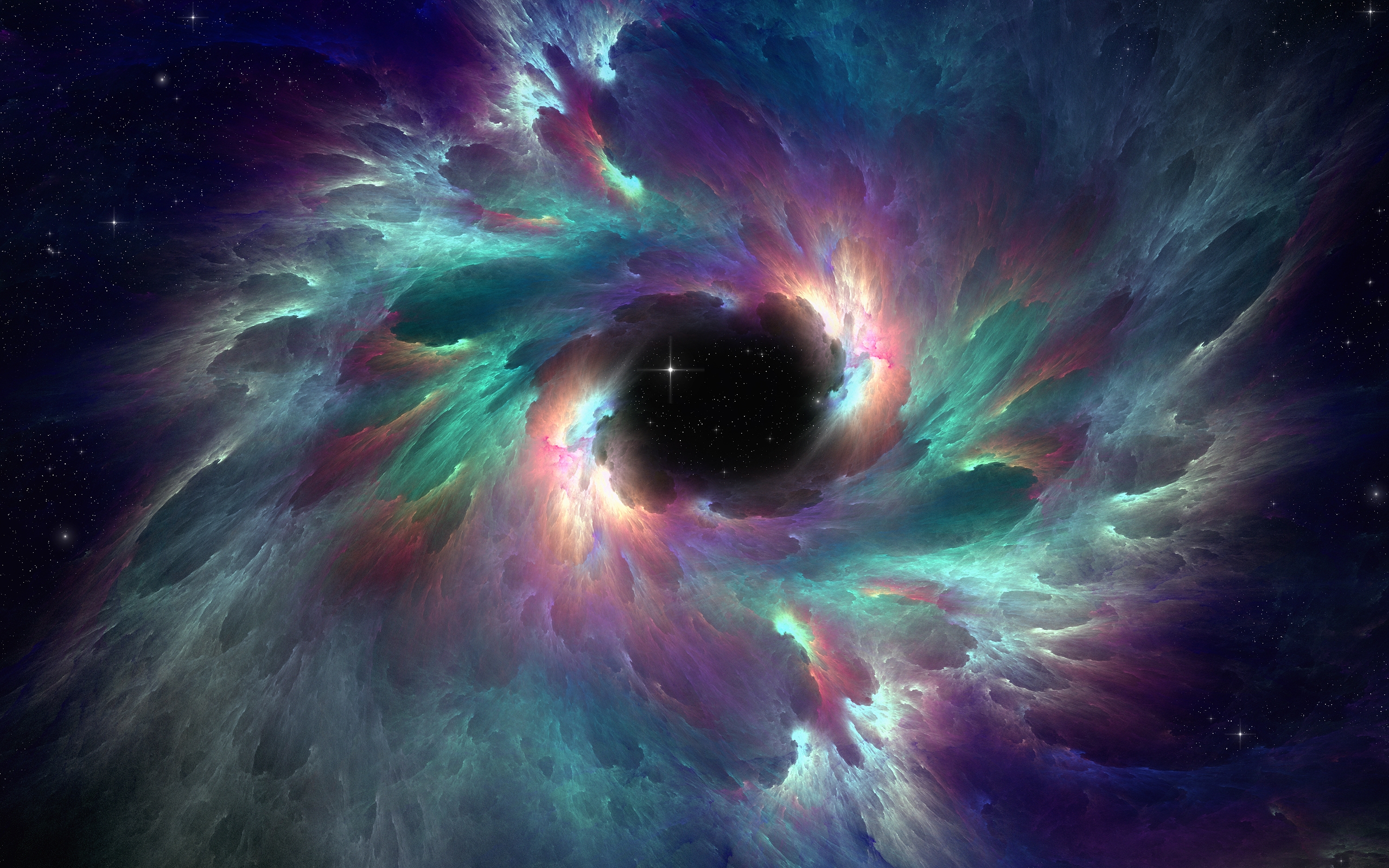 The Iridescent Nebula for 2560 x 1600 widescreen resolution