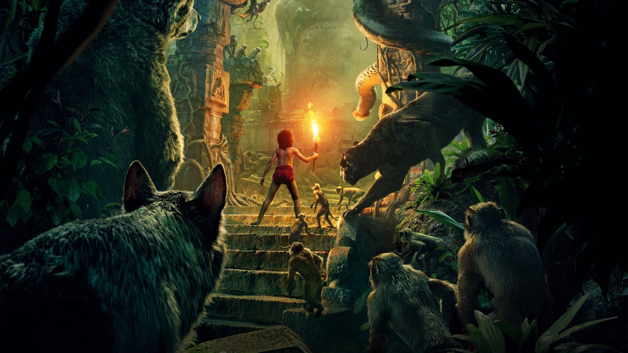 The Jungle Book 2016 for 1280 x 720 HDTV 720p resolution