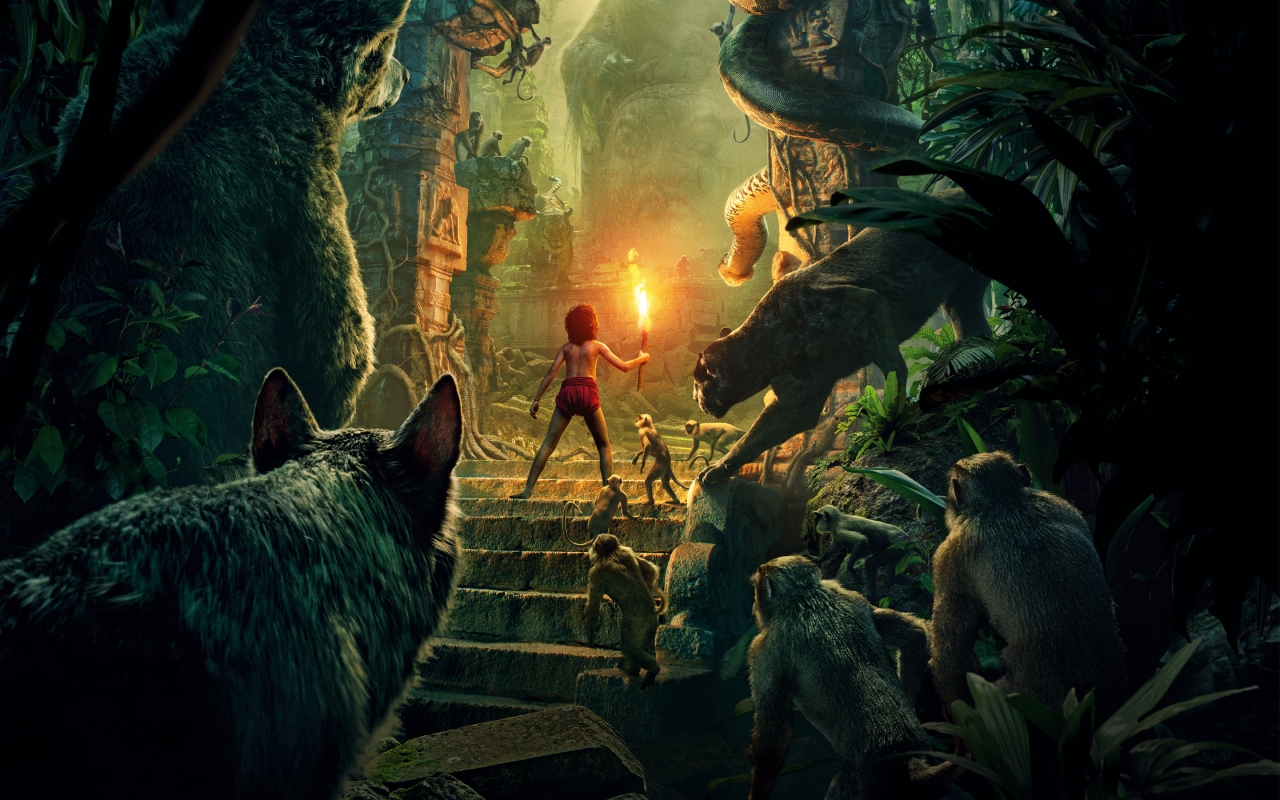 The Jungle Book 2016 for 1280 x 800 widescreen resolution