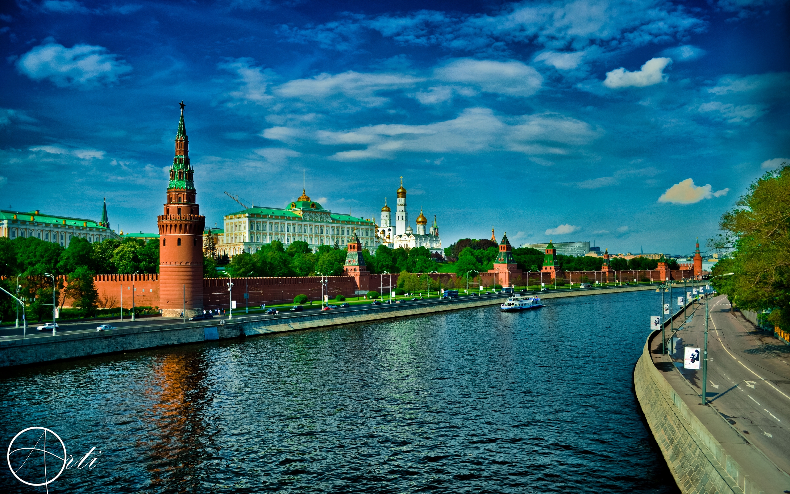 The Kremlin Moscow for 2560 x 1600 widescreen resolution