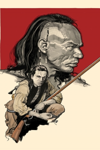 The Last of The Mohicans for 320 x 480 iPhone resolution