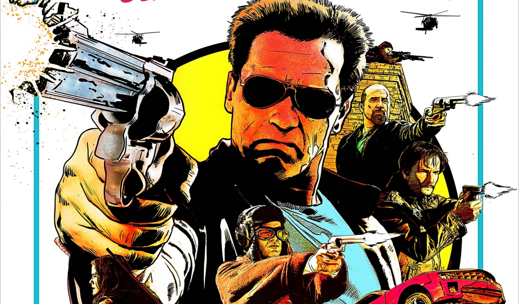 The Last Stand Arnold Schwarzenegger for 1024 x 600 widescreen resolution