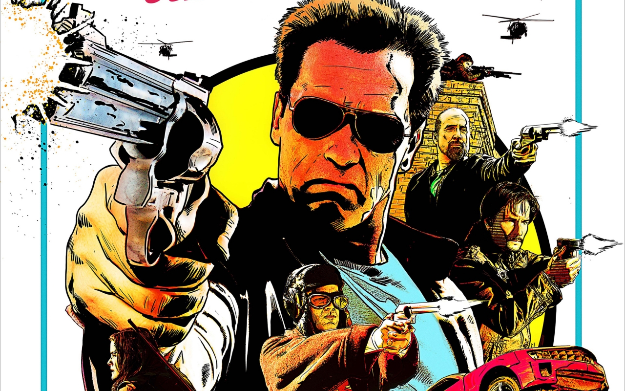 The Last Stand Arnold Schwarzenegger for 1280 x 800 widescreen resolution