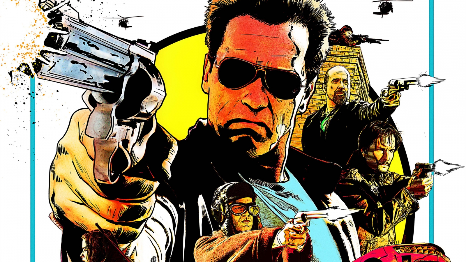The Last Stand Arnold Schwarzenegger for 1600 x 900 HDTV resolution