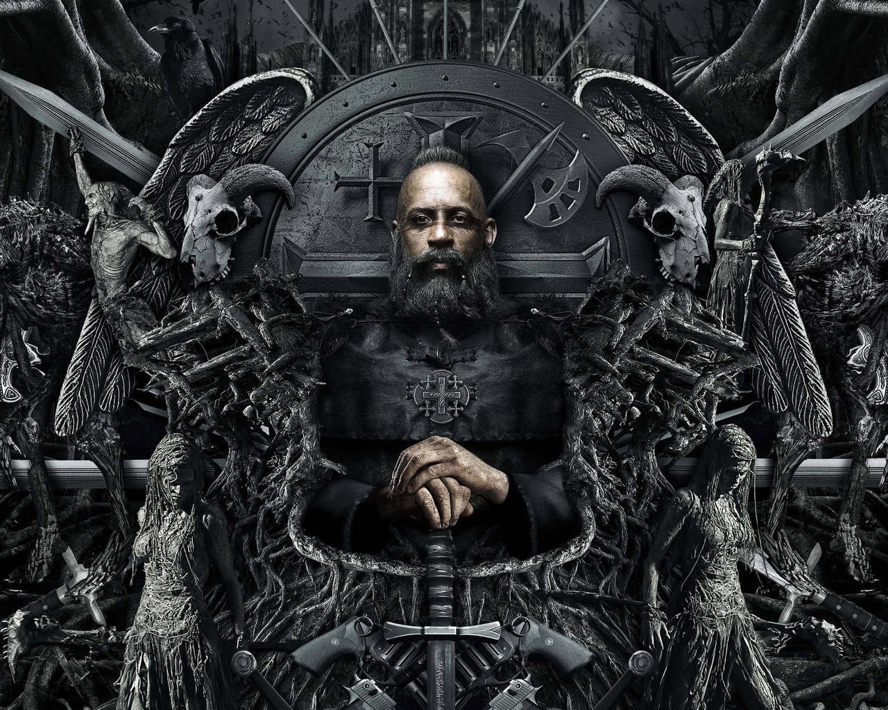 The Last Witch Hunter Throne for 1280 x 1024 resolution