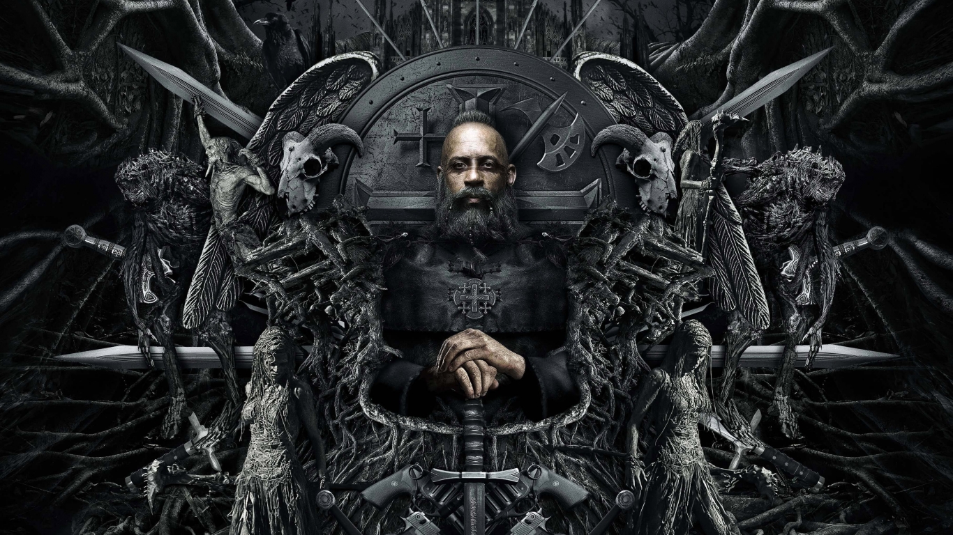The Last Witch Hunter Throne for 1366 x 768 HDTV resolution
