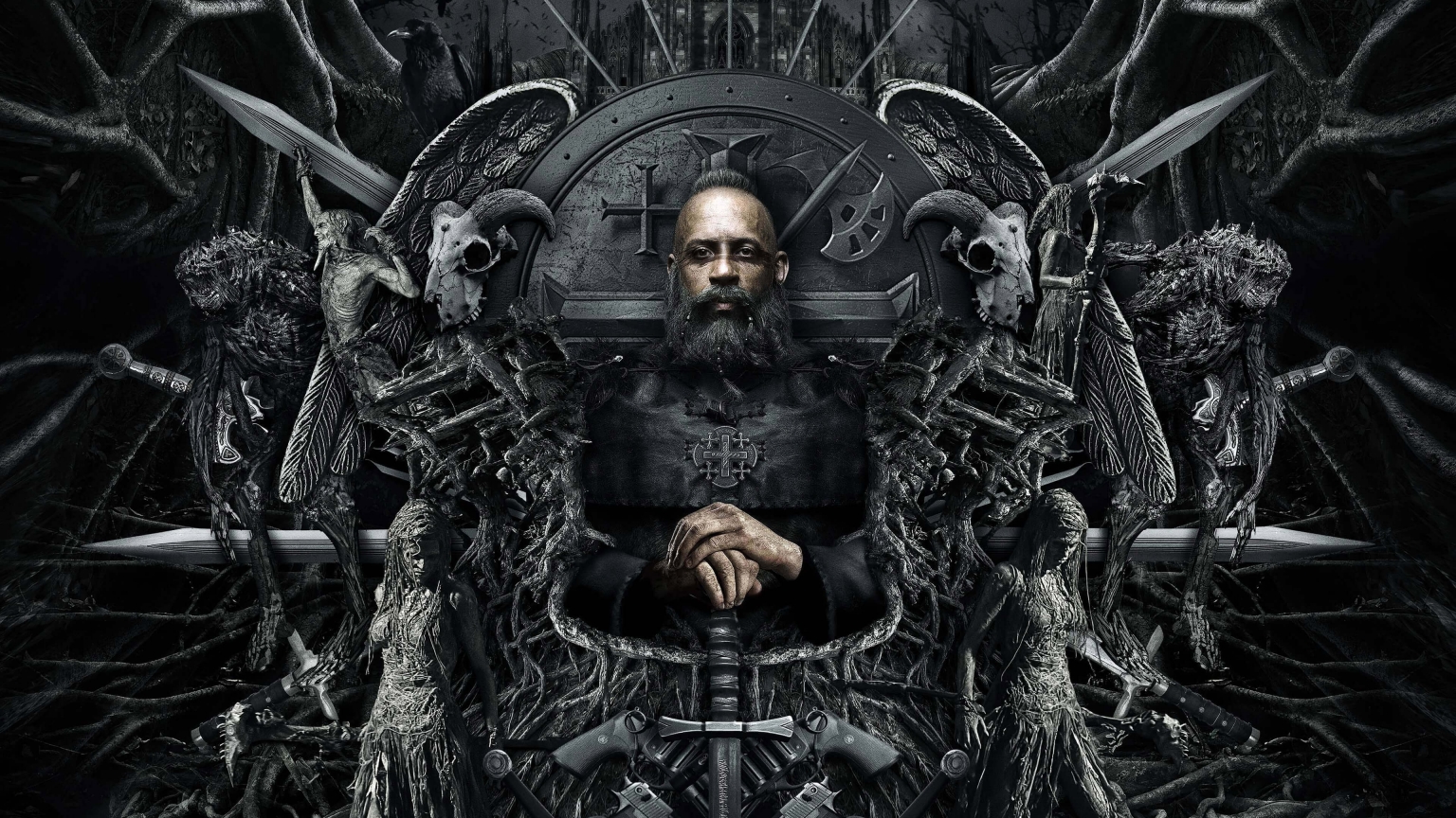 The Last Witch Hunter Throne for 1536 x 864 HDTV resolution