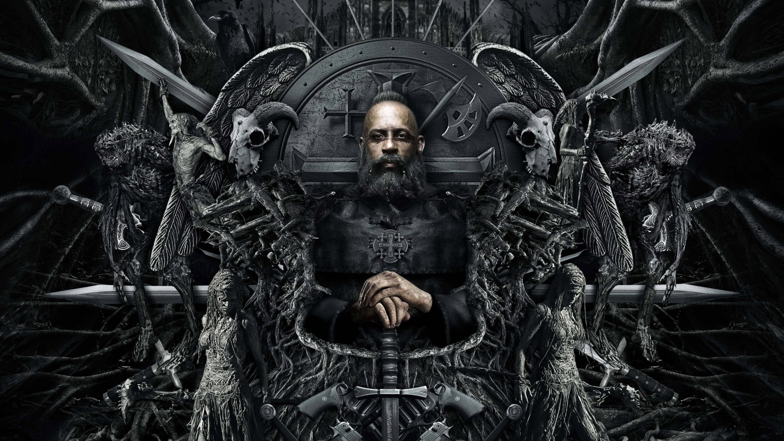 The Last Witch Hunter Throne for 1600 x 900 HDTV resolution