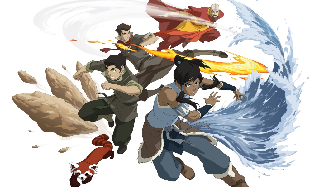 The Legend of Korra Animated for 1024 x 600 widescreen resolution