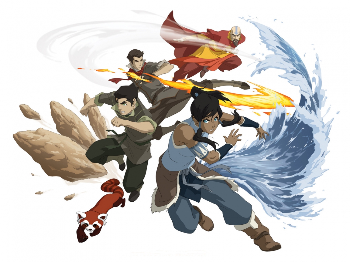 The Legend of Korra Animated for 1152 x 864 resolution