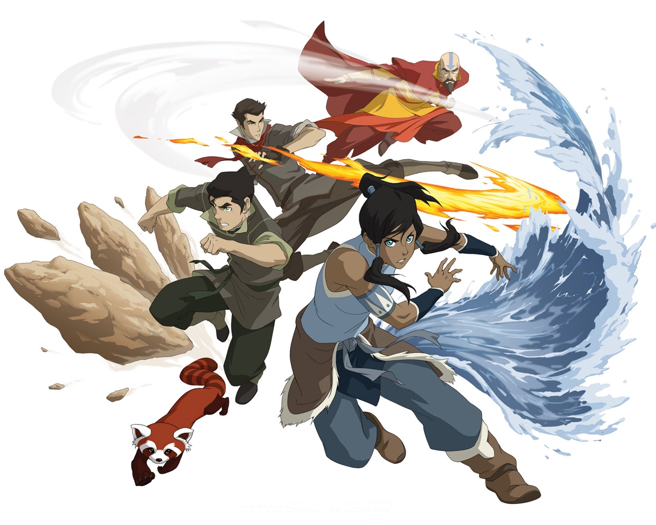The Legend of Korra Animated for 1280 x 1024 resolution