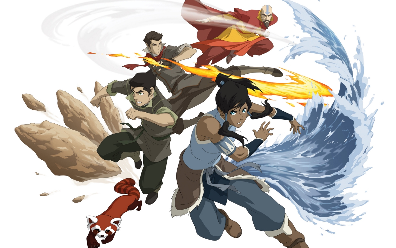 The Legend of Korra Animated for 1280 x 800 widescreen resolution