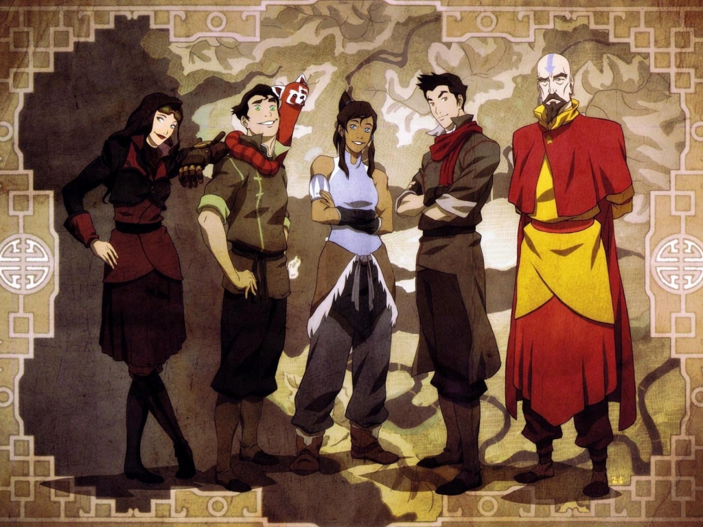 The Legend of Korra Poster for 1024 x 768 resolution