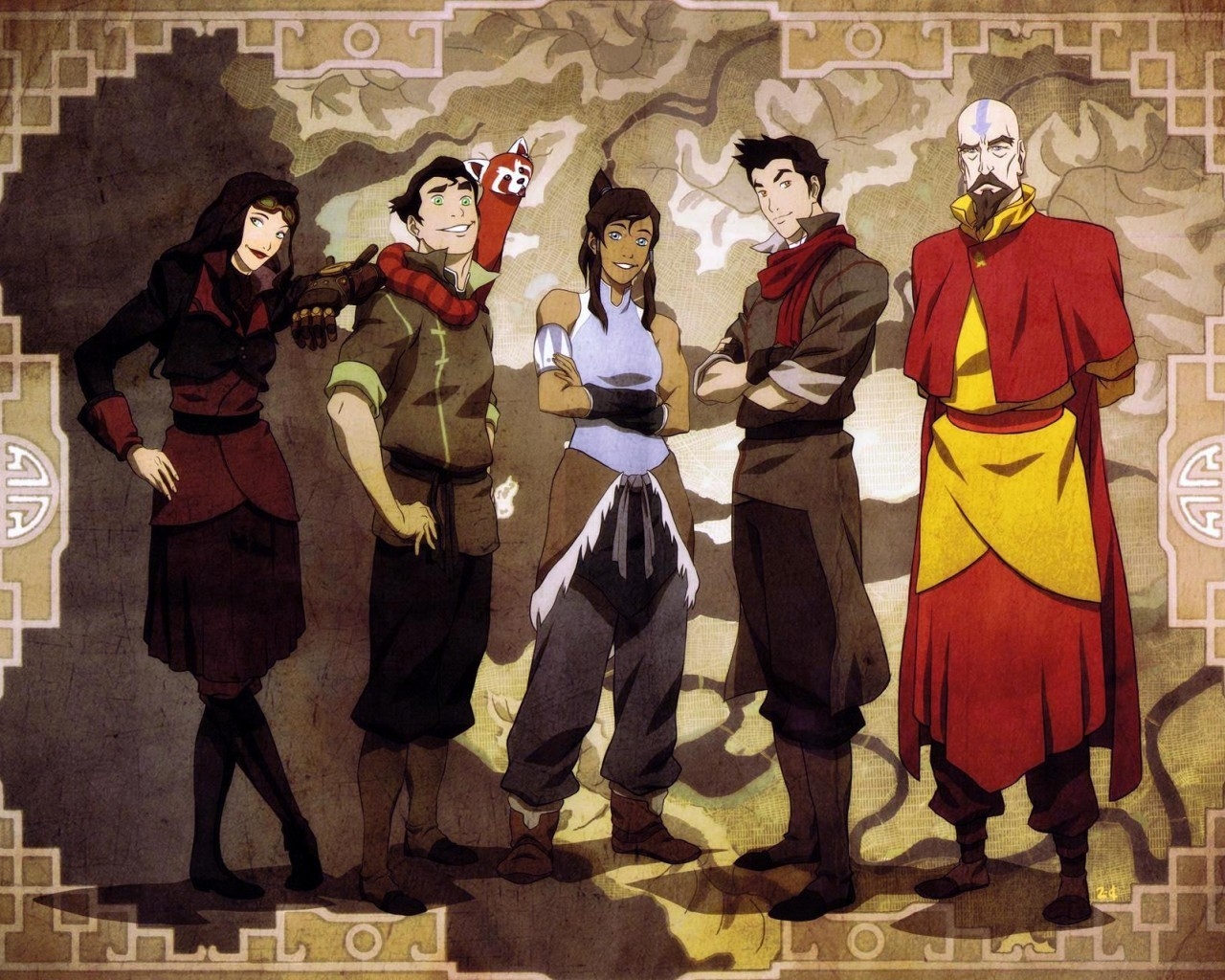 The Legend of Korra Poster for 1280 x 1024 resolution