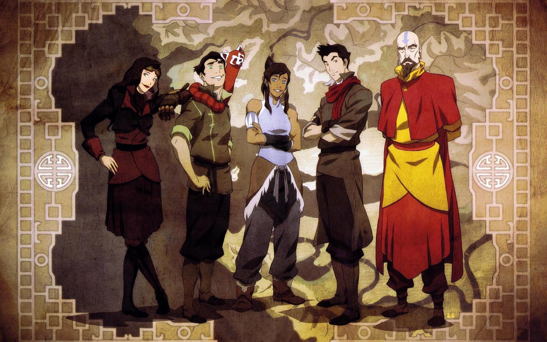 The Legend of Korra Poster for 1920 x 1200 widescreen resolution