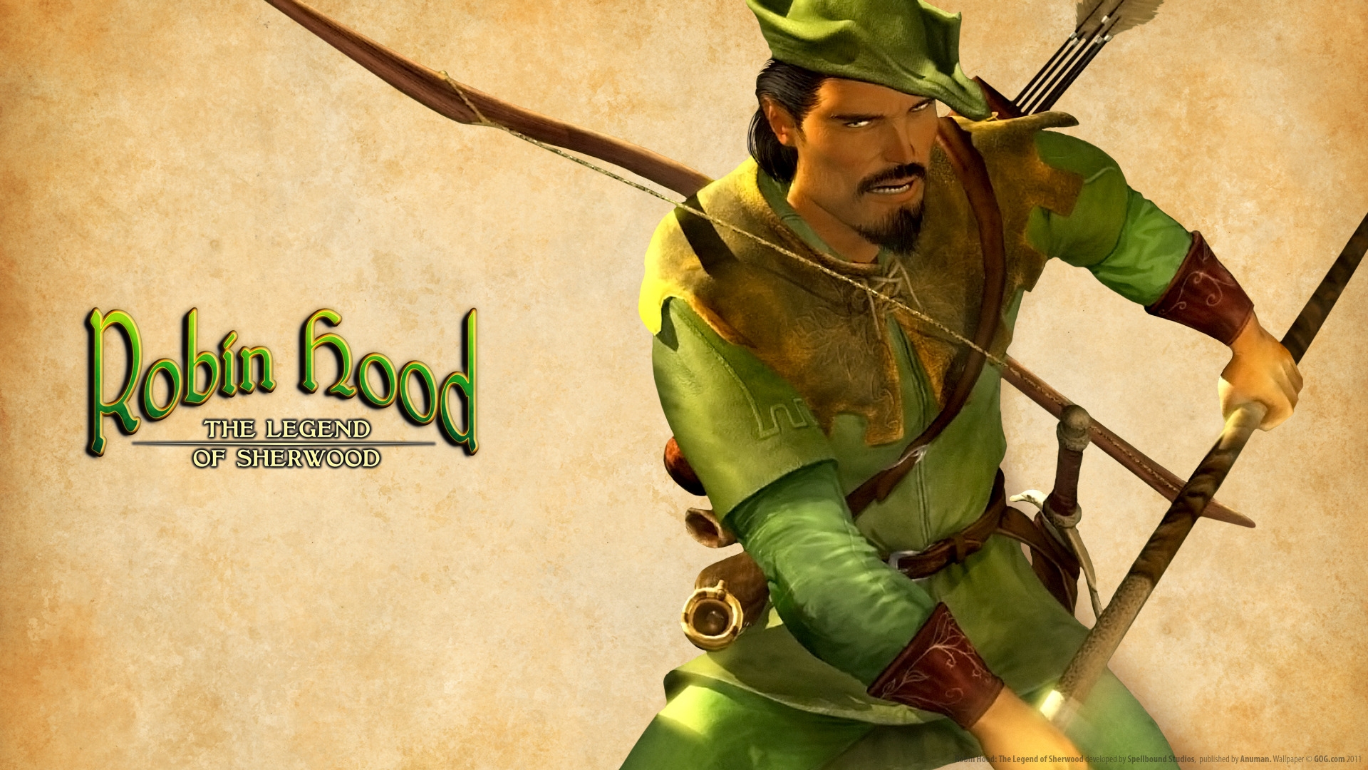 The Legend of Sherwood for 1920 x 1080 HDTV 1080p resolution