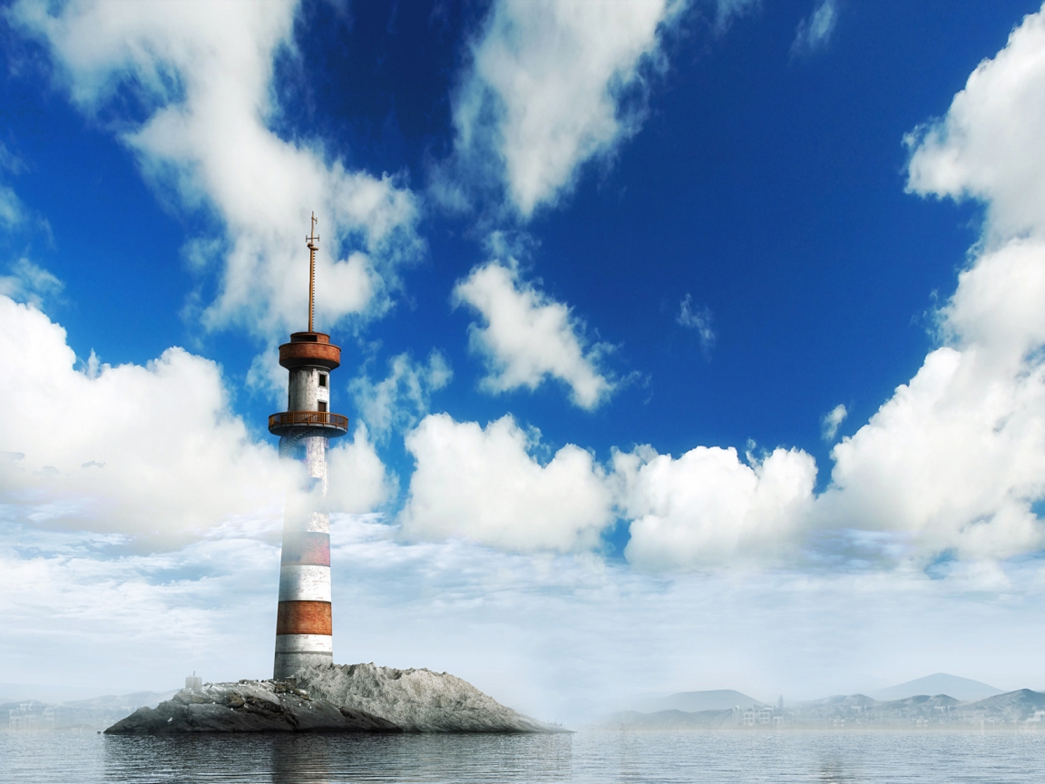 The Lighthouse for 1152 x 864 resolution