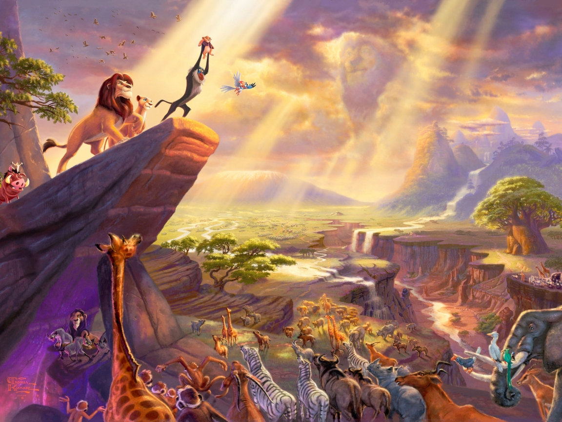 The Lion King for 1152 x 864 resolution