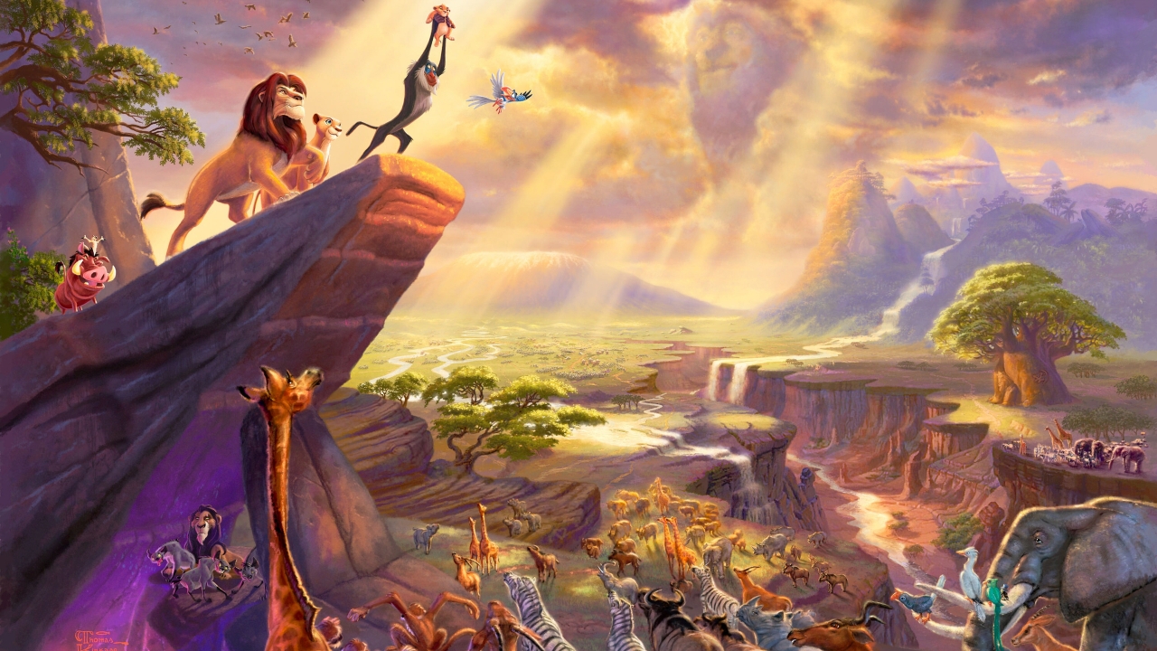 The Lion King for 1280 x 720 HDTV 720p resolution