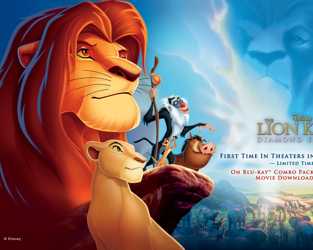 The Lion King 3D Edition for 1280 x 1024 resolution