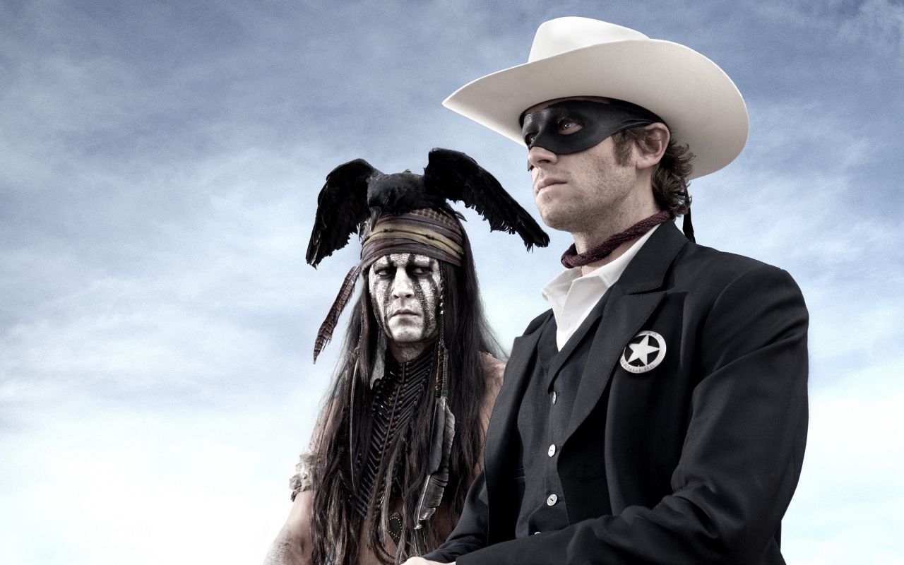 The Lone Ranger 2013 for 1280 x 800 widescreen resolution