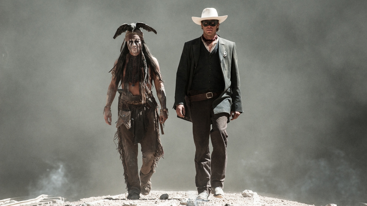 The Lone Ranger Movie for 1280 x 720 HDTV 720p resolution