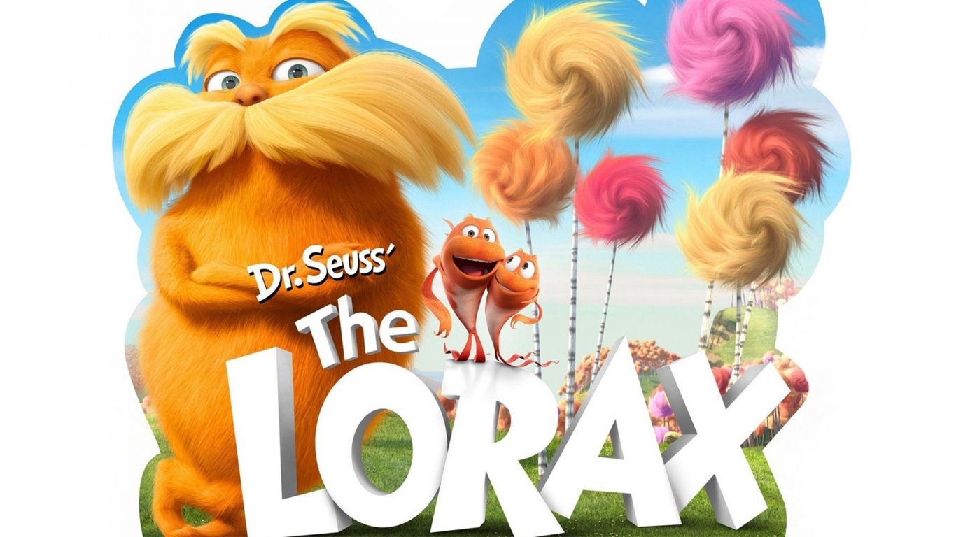 The Lorax for 1366 x 768 HDTV resolution