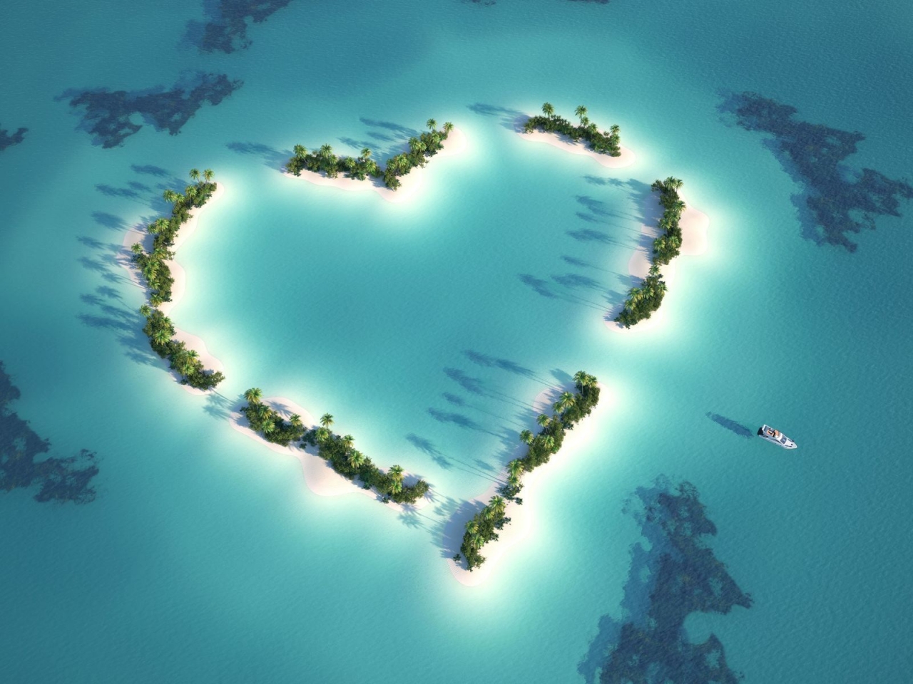 The Love Island for 1280 x 960 resolution
