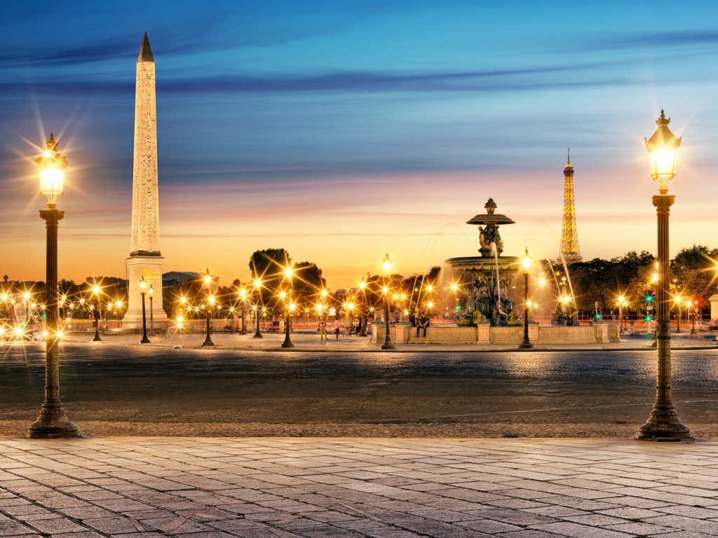 The Luxor Obelisk Paris for 1024 x 768 resolution