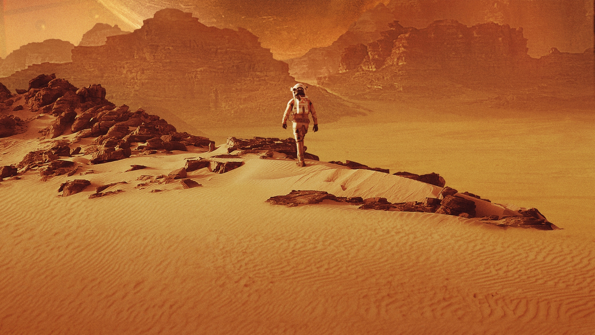 The Martian for 1920 x 1080 HDTV 1080p resolution