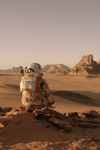 The Martian Lonely for 320 x 480 iPhone resolution