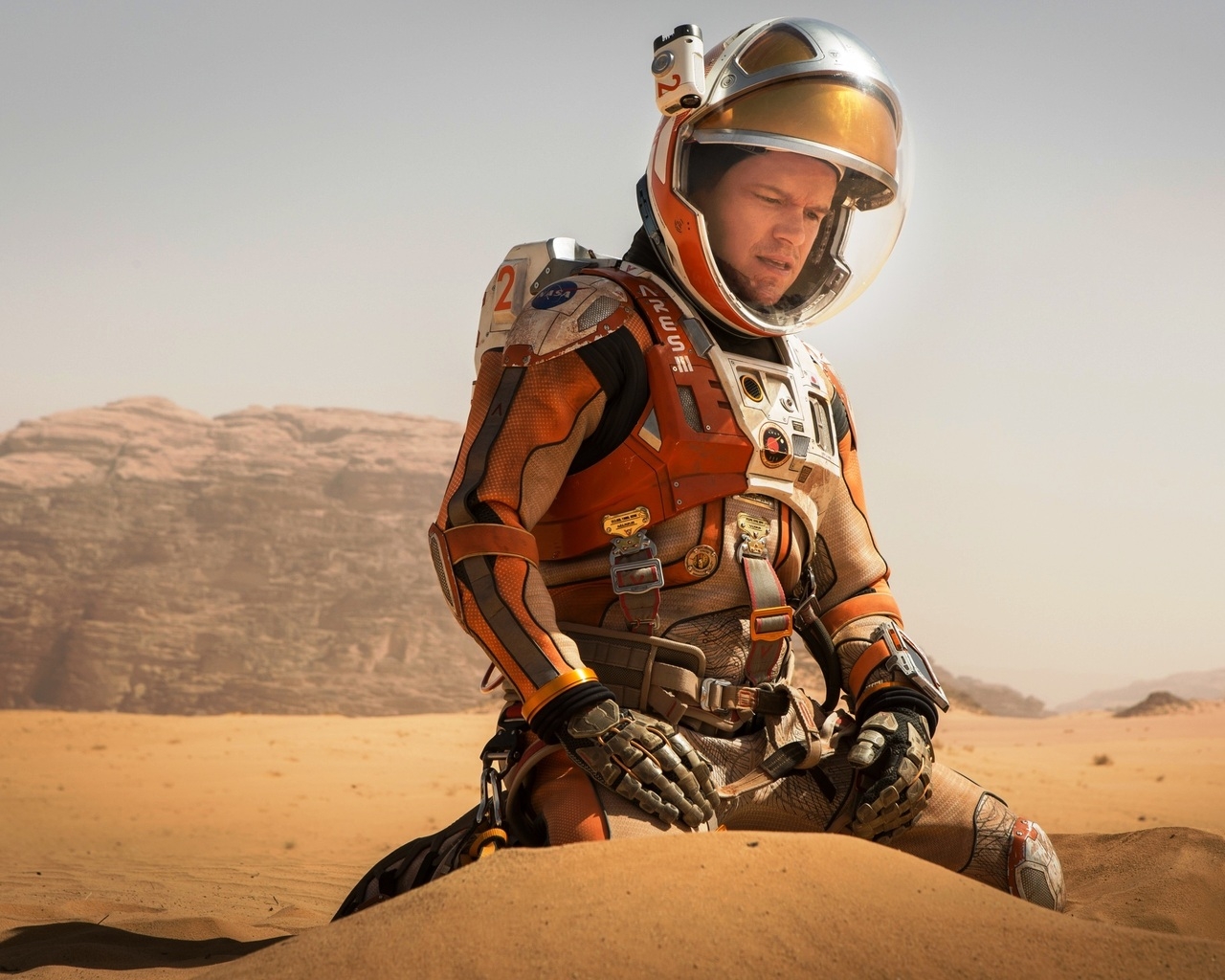 The Martian Matt Damon for 1280 x 1024 resolution