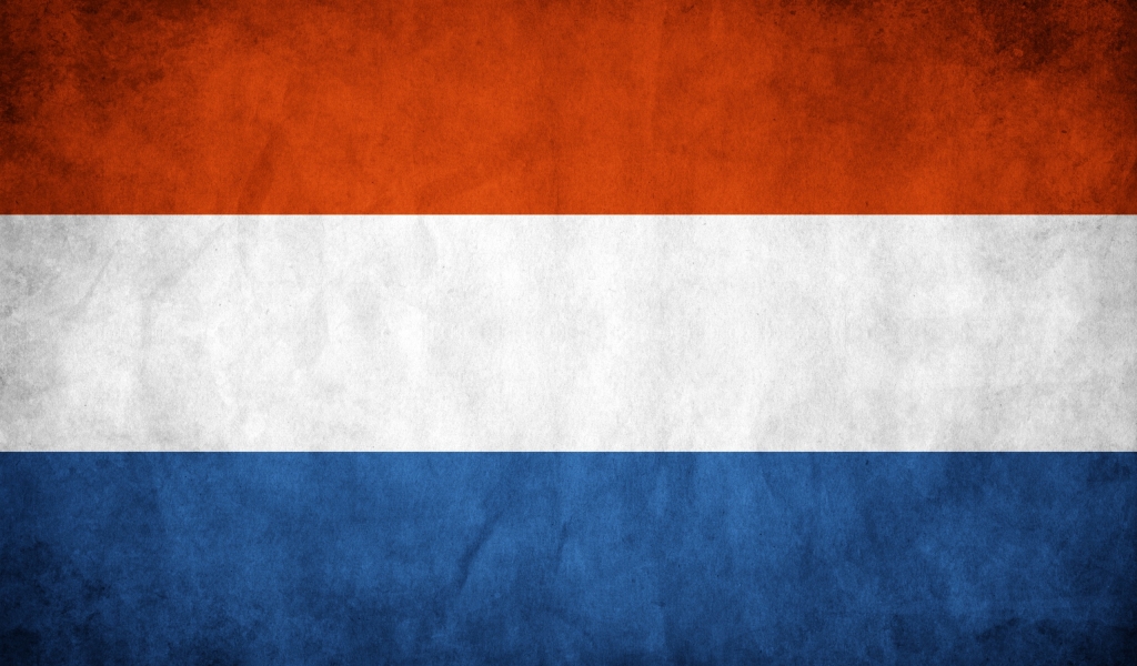 The Netherlands Flag for 1024 x 600 widescreen resolution